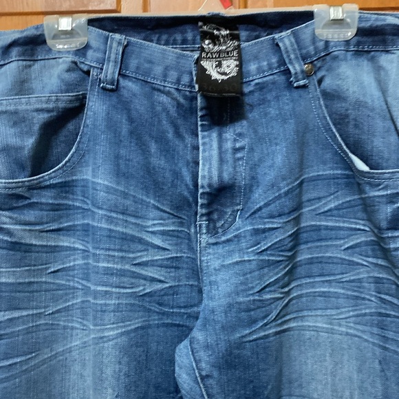EUC Raw Blue Premium Denim Blue Jeans - Picture 3 of 3